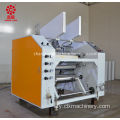 Semi-automatyske stretchfilm rewinder slitter